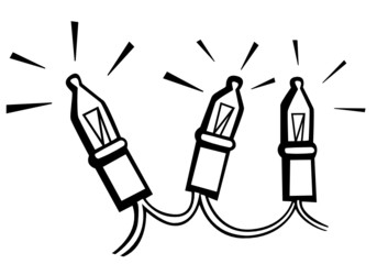 christmas lights