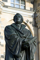 Fototapeta na wymiar Martin Luther Denkmal
