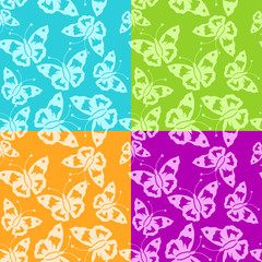 Abstract batterfly pattern seamless