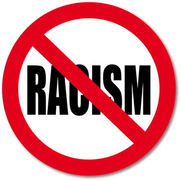 No Racism sign