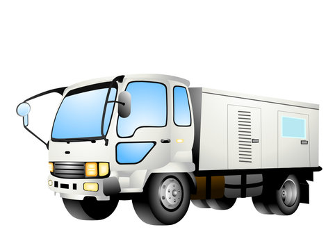 recommend clip art: Generator Truck