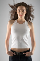 Obraz premium beautiful woman