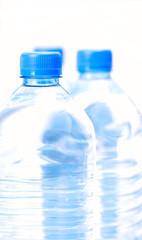 Potable water in plastic bottles