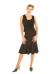 Fototapeta premium Sexy brunette businesswoman