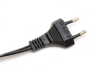 plug isolated on white..