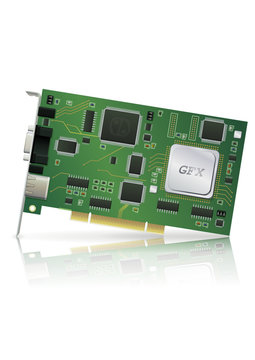 Carte graphique (reflet)