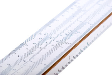 logarithmic straightedge close-up