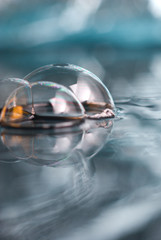 abstract scene 22 ,soapy  bubble