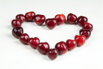 Heart-shaped Cherries