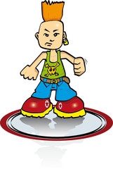 Obraz premium little punk
