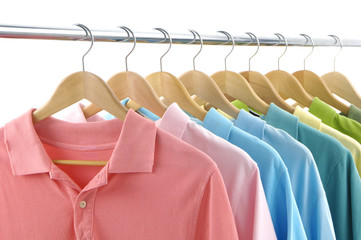 clothes hanger with t-shirt