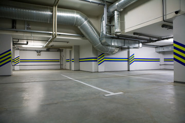Parking in a cellar