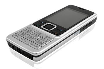 silver mobile phohe 2