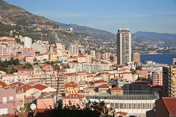 Obraz premium Immeubles de Monaco