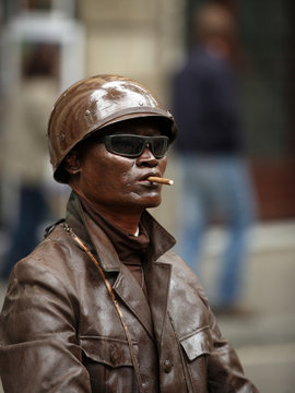 Man - sculpture
