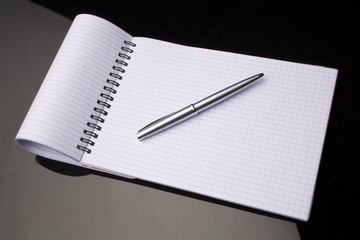 spiral notebook