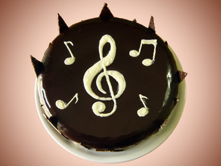 music cake