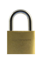 Naklejka premium Closed Padlock