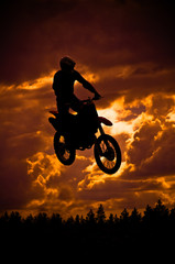 Fototapeta premium motocross