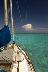 tropical sailing paradise