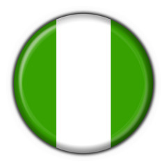 nigeria button flag round shape