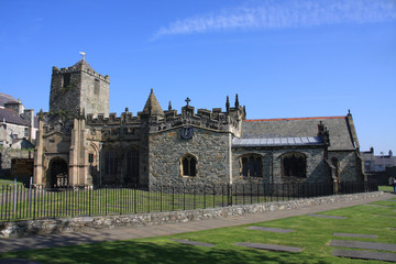 Fototapeta na wymiar Holyhead Kościół