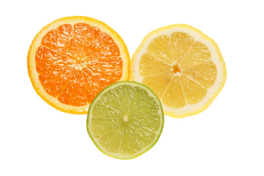 Cut citrus fruit