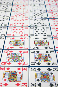 Lines of Pokercards