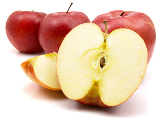 red apples