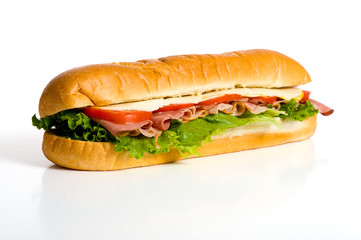 Sandwich on White