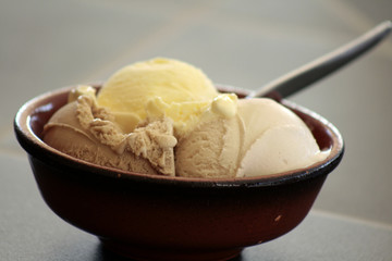 tazza di gelato