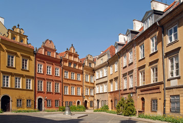 Fototapeta na wymiar Stare Miasto w Warszawie