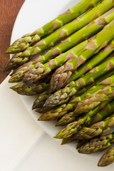 Pile of asparagus