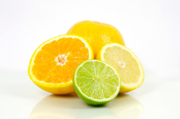 Fototapeta na wymiar Citrus Fruits