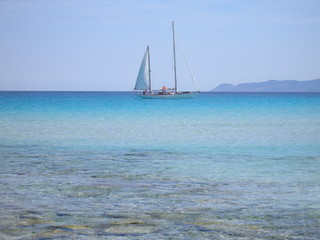 Fototapeta premium Saleccia Corse