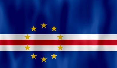 drapeau cap vert cape verde flag
