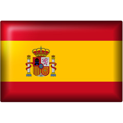 Obraz premium drapeau espagne