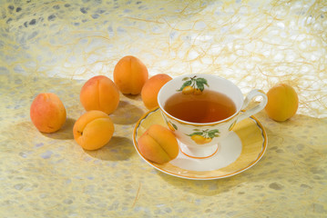 Apricotes And Tea