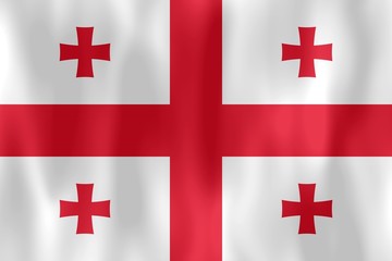 drapeau georgie georgia flag