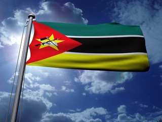 Mozambique Flag
