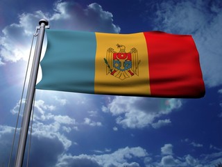 Moldova Flag