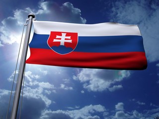 Slovakia Flag