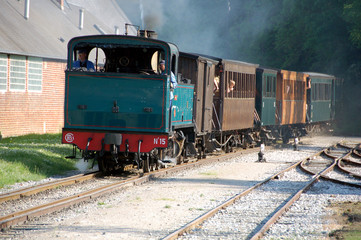 Obraz premium train à vapeur