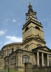 Fototapeta na wymiar wszystkich świętych Kościół w Newcastle upon Tyne