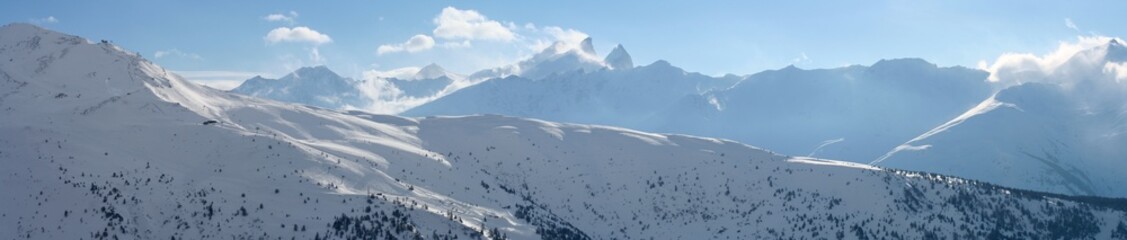 Le Crey du Quart et les Aiguilles d'Arves