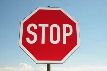 stop sign