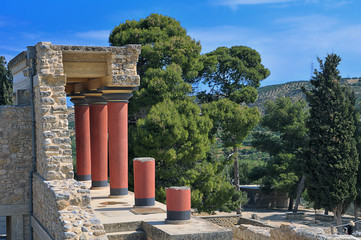 Minoan palace - Knossos - Crete – Greece - 7540610