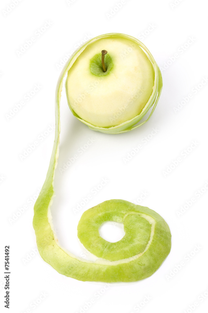 Wall mural green apple