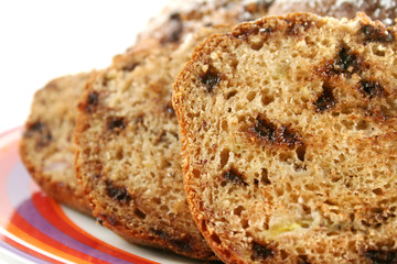Sliced Banana Cake