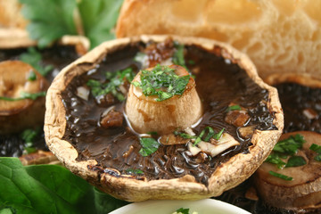 Mushroom With Melted Butter